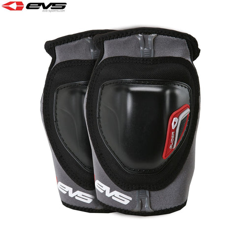 EVS Glider Elbow Guards Adult (Black/Red) Pair Size Small
