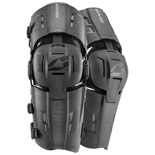 EVS RS9 Knee Brace - Pairs (Black) Large - Pair