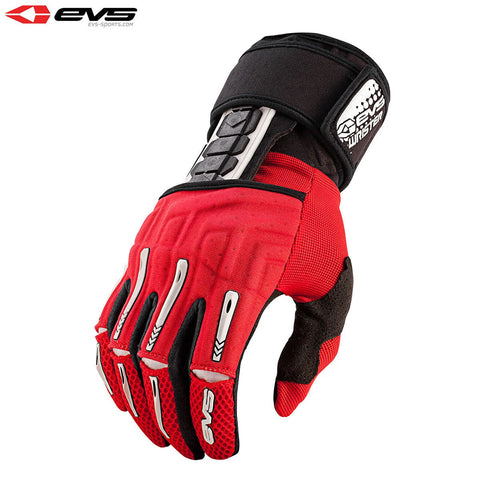 EVS Wrister Glove Wrist Brace Adult (Red) Pair Size Large
