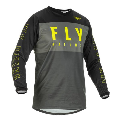 Fly 2022 F-16 Adult Jersey (Grey/Black/Hi-Vis)