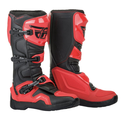 Fly Racing 2022 Maverik Youth Boot (Red/Black) Sizes Uk 13-5