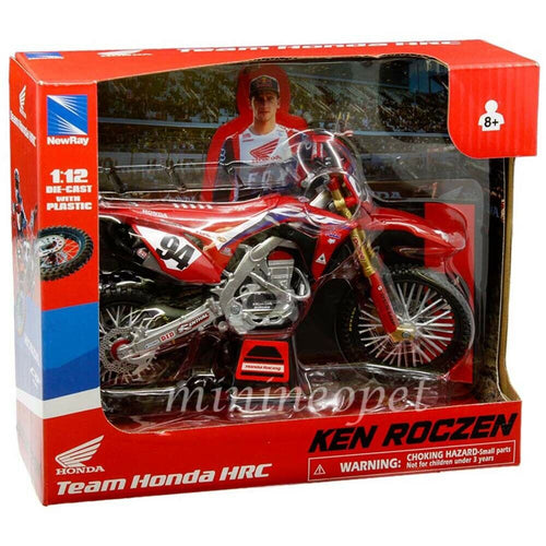 Ken Roczen HRC Honda CRF 450 CRF Toy Motocross Model