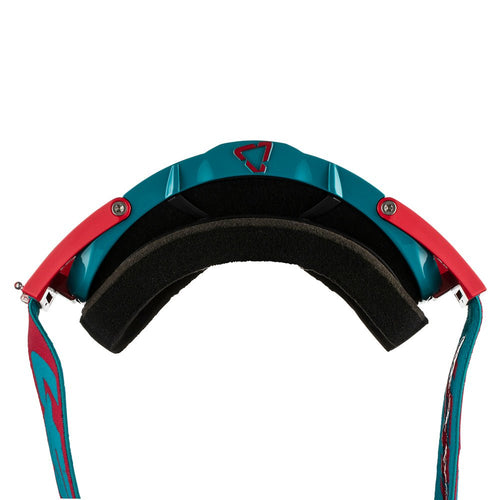 Leatt Velocity 6.5 Iriz red/teal bronz Lens Motocross Goggles