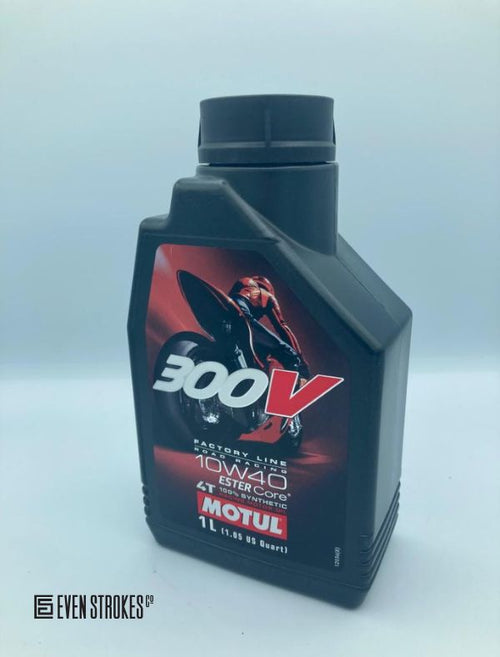 Motul 300V 4T Factory Line 10w-40 Off Road Ester Core Synthetic Racing Motorcycle Engine Oil - 1L