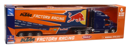 Red Bull Factory Racing KTM Truck Toy Motocross Model
