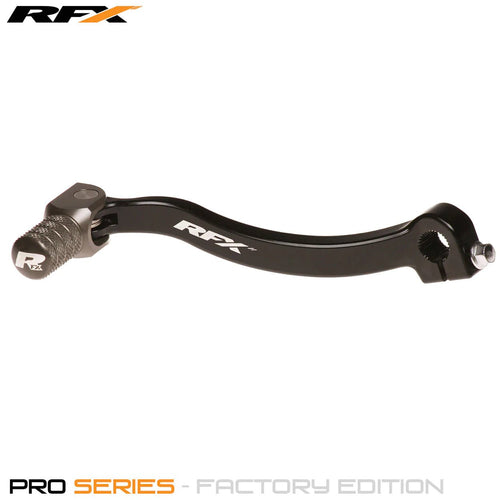 RFX Flex+ Factory Edition Gear Pedal (Black/Hard Anodised Titanium) Yamaha YZF250 19-21 YZF450 18-21 WRF250 20-21 WRF450 19-21