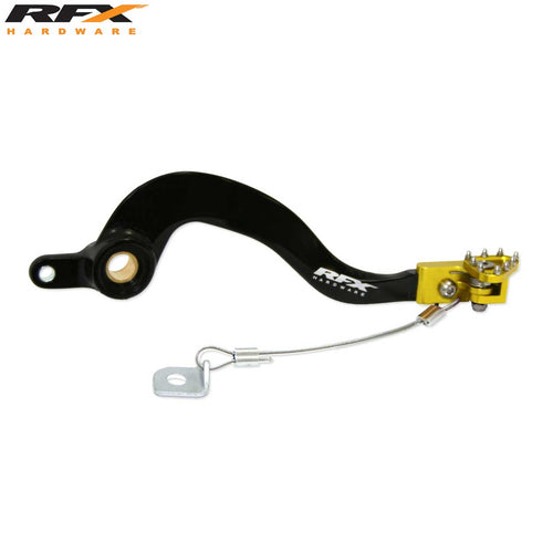 RFX Pro FT Rear Brake Lever (Black/Yellow) Suzuki RMZ250 07-11