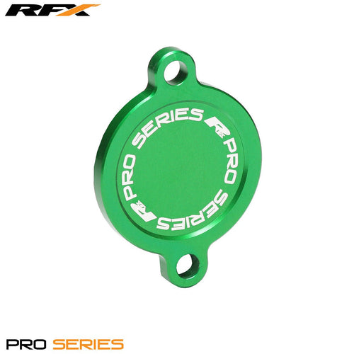 RFX Pro Oil Filter Cover (Green) Kawasaki KXF450 16-18
