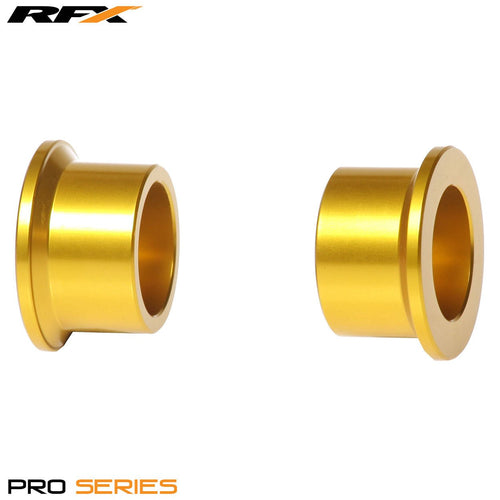 RFX Pro Wheel Spacers Rear (Yellow) Suzuki RMZ250 07-22 RMZ450 05-22