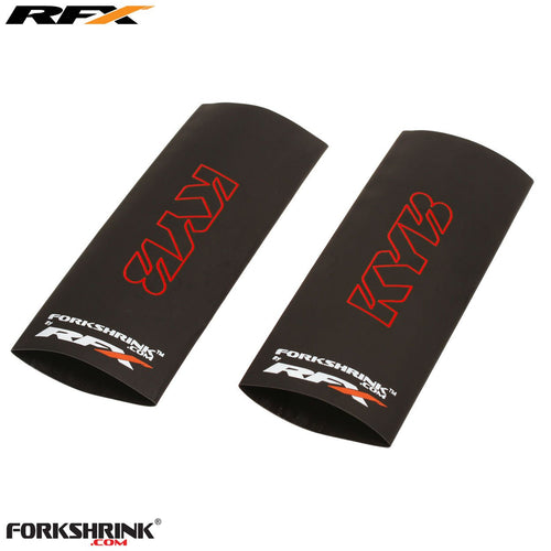 RFX Race Series Forkshrink Upper Fork Guard with KYB logo (Red) Universal 125cc-525cc