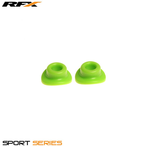 RFX Sport Valve Rubber Seals (Green) 2pcs