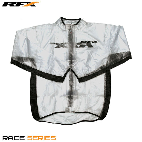 RFX Sport Wet Jacket (Clear/Black) Size Adult Small