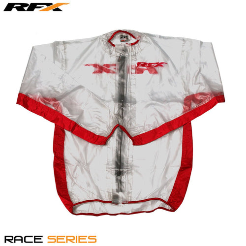 RFX Sport Wet Jacket (Clear/Red) Size Adult XLarge