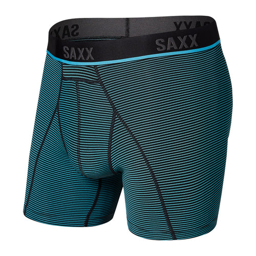 SAXX Kinetic HD Boxer Brief / Cool Blue Mini Stripe