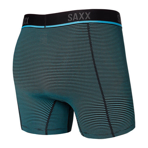 SAXX Kinetic HD Boxer Brief / Cool Blue Mini Stripe