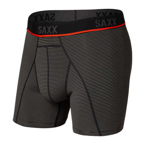 SAXX Kinetic HD Boxer Brief / Grey Mini Stripe