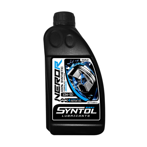 SYNTOL NERO-R 4T 10W-50 RACING MOTORCYCLE ENGINE OIL 1 LITRE