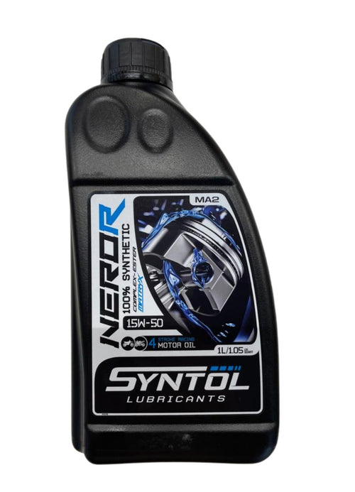 Syntol Nero-R 4T 15W-50 Racing motorcycle engine oil -   1 LITRE