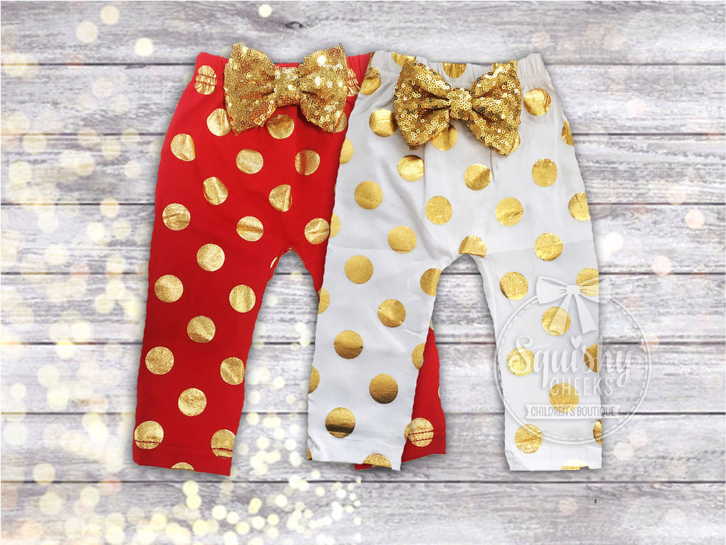 newborn christmas leggings