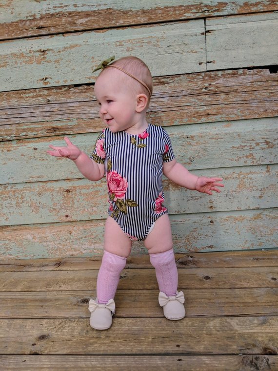 baby pink knee high socks