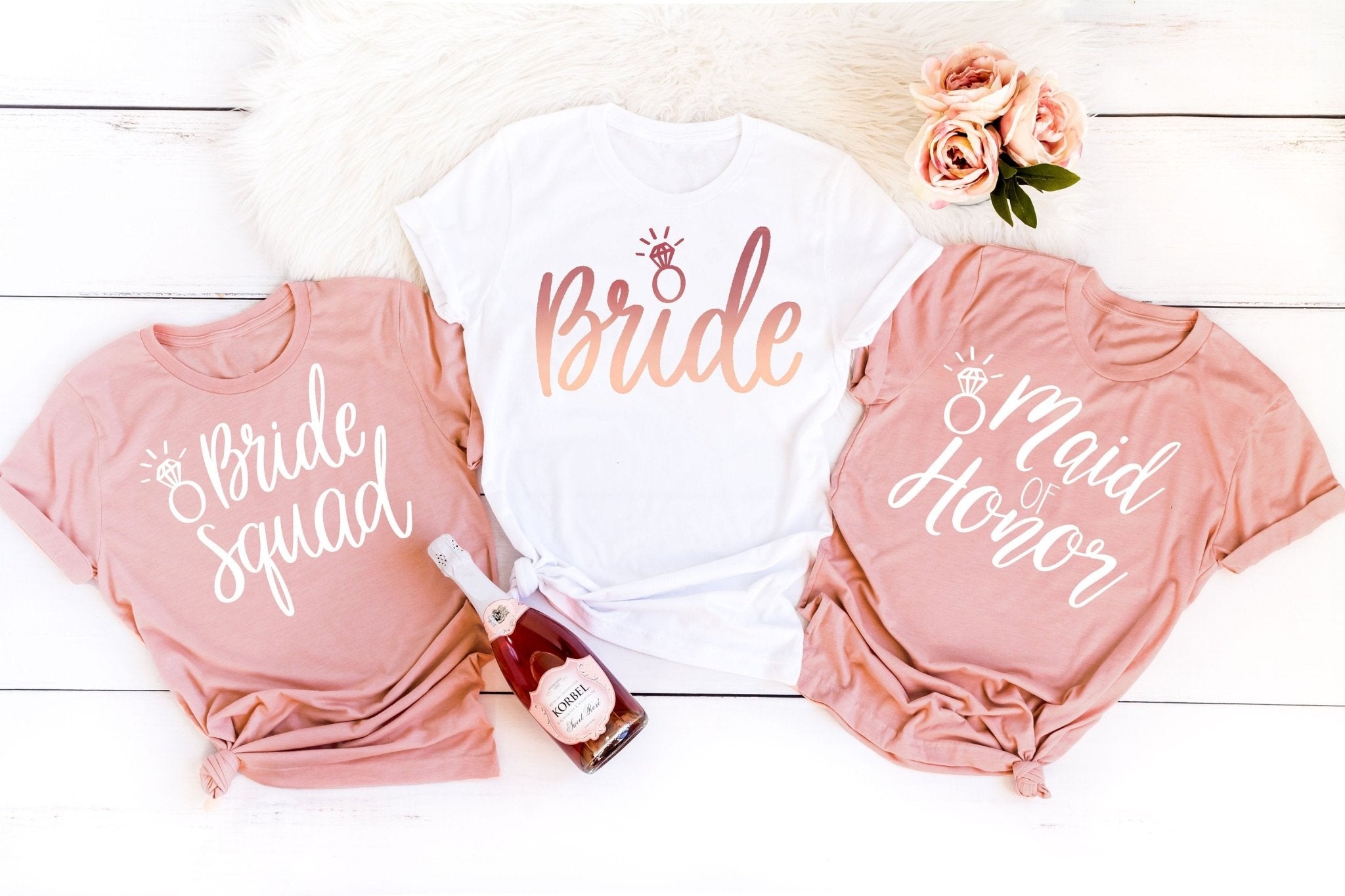 Bride Or Bride Squad Bachelorette Party Shirts Squishy Cheeks