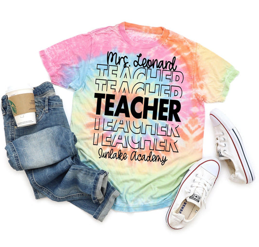 Retro Vintage Back To School Teacher Student Preschool Vibes Shirt