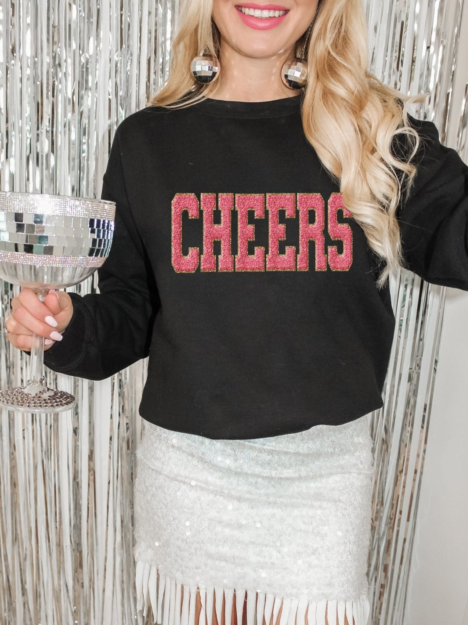 Cheers New Years Eve Shirt New Years Sweatshirt 2024 NYE