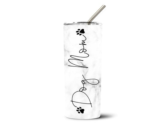 Mom AKA Boss Mother's Day Stainless Steel Straw Tumbler – Squishy