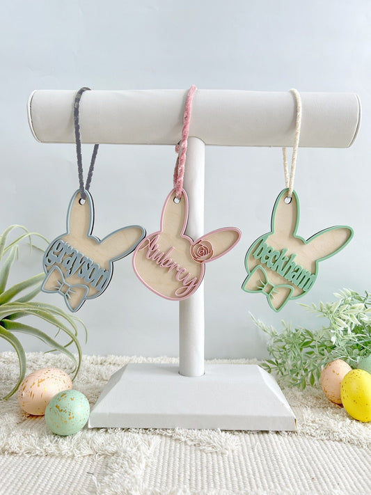 1st Easter Ornament Basket Name Tag – Squishy Cheeks