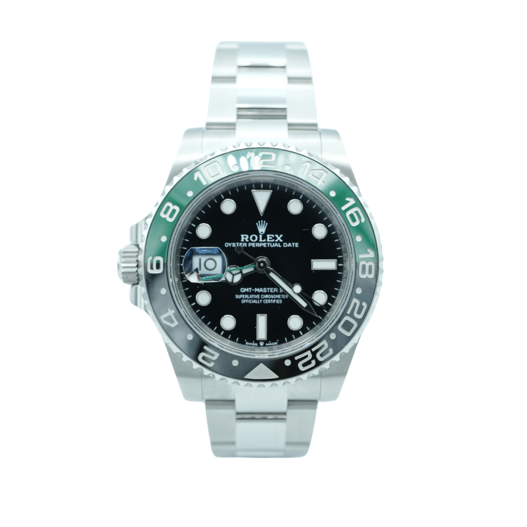 Rolex 126720VTNR GMT-Master II Lefty Sprite 40 mm Oyster Bracelet Complete Set 2024