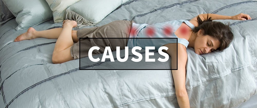 Les causes du mal de dos la nuit