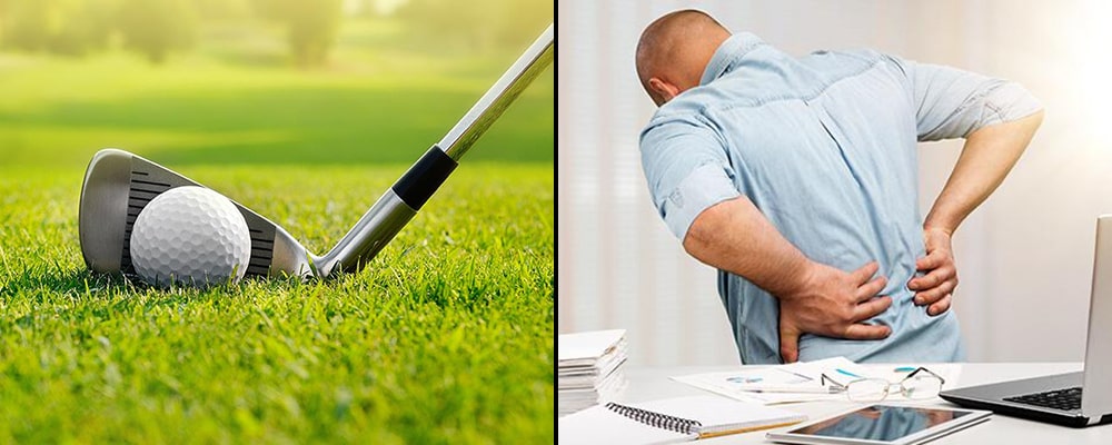 Le golf peut-il réellement provoquer des Maux de dos ?