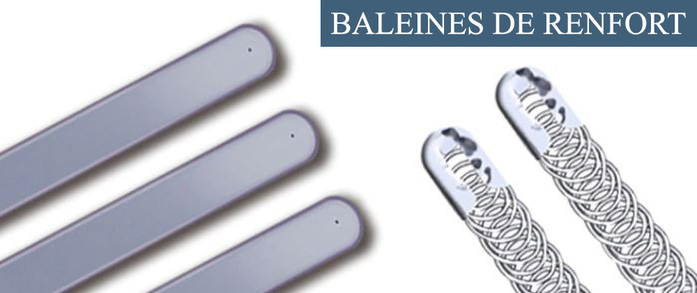 Baleines de renfort de ceinture dorsale