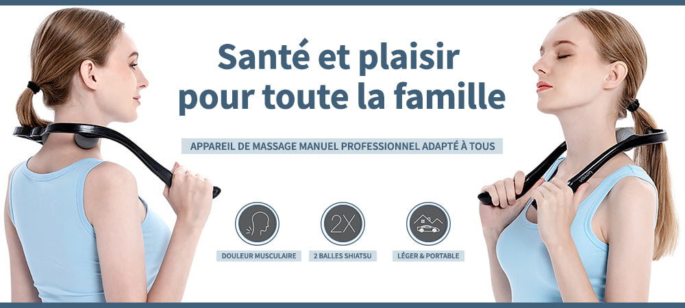 bienfaits du masseur de cou manuel