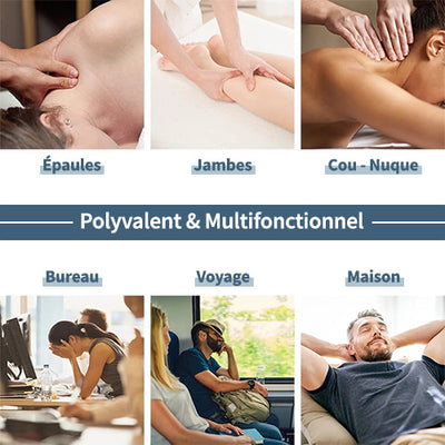 utilisation du masseur manuel pour cervicales