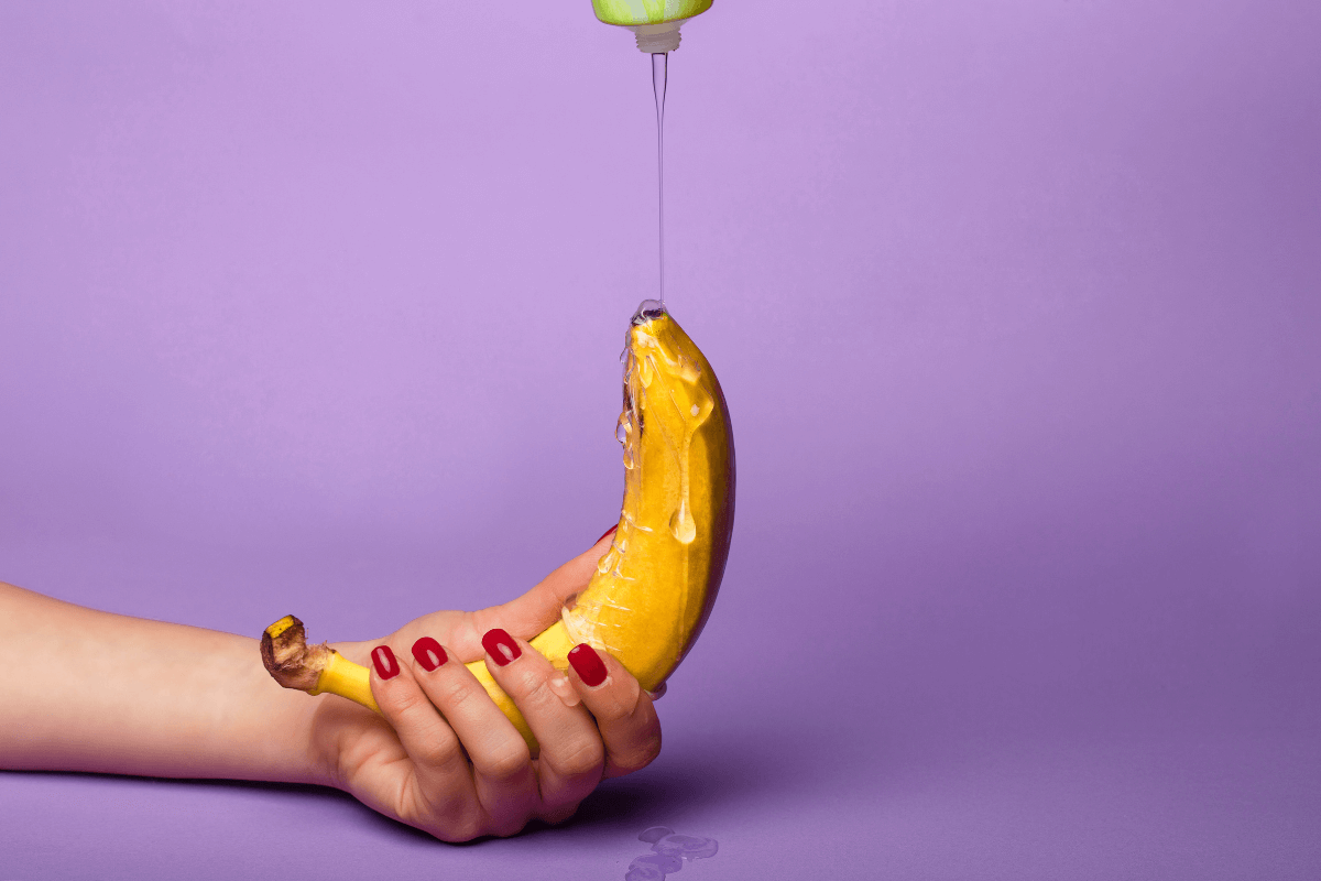 Banana lubed