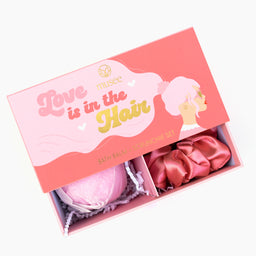 Love Is In The Hair Bath Balm + Scrunchies Set 