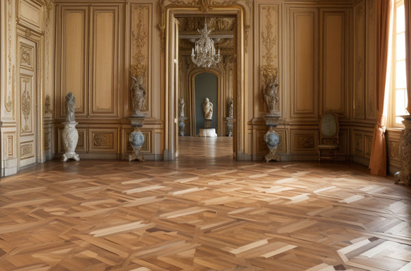 Parquet Spina di pesce nelle sale del Re