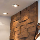 10mq di Rivestimento a parete in EPS spesso e compatto effetto legno, isolante, verniciabile e facile da posare
