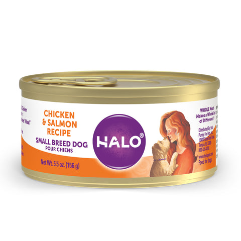 halo small breed dog food