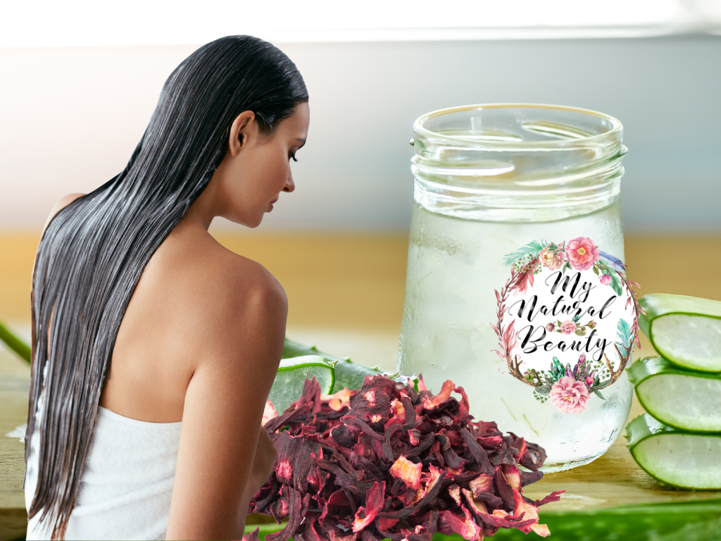 Hibiscus and Aloe Vera for Hair