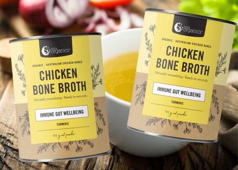 Chicken Turmeric Bone Broth - Nutra Organics