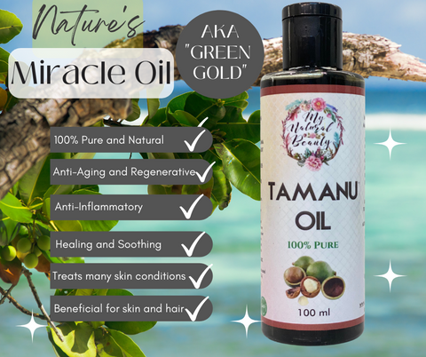 Tamanu Oil. A miracle oil. Healing oil