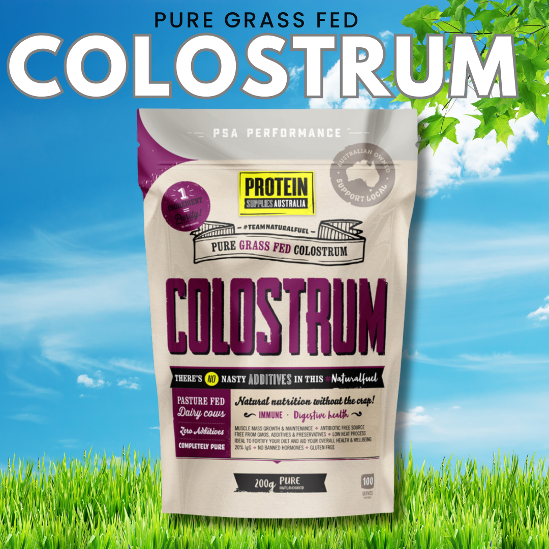 Protein Supplies Australia -Colostrum Pure 200g    PURE GRASS FED COLOSTRUM  Colostrum Pure- 200g. Protein Supplies Australia.&nbsp;  COLOSTRUM PURE  &nbsp;