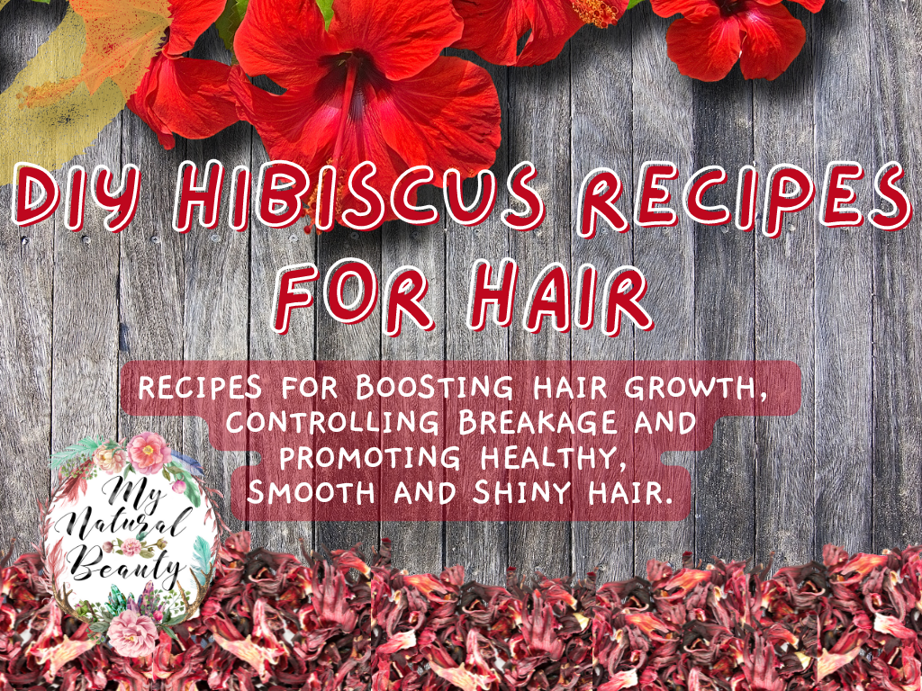 DIY recipes for hair using Hibiscus