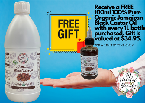 Free gift with Jamaican Black Castor Oil