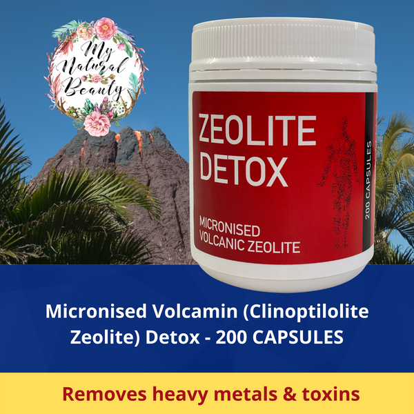 700mg Micronised Volcamin (Clinoptilolite Zeolite)