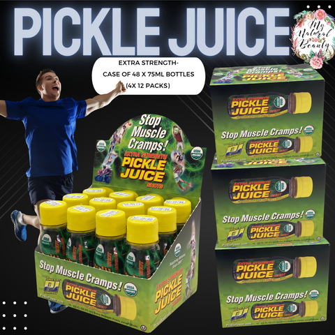 48 bottles of pickle juice. Case of Pickle Juice
