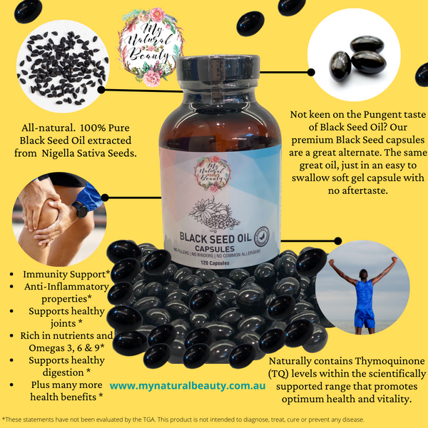 Black Seed Oil capsules