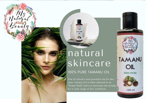 Natural skincare. Tamanu Oil